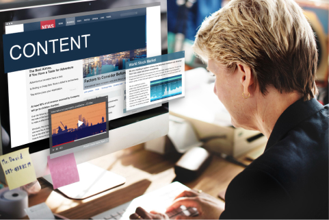 Media Journalism Global Daily News Content Concept